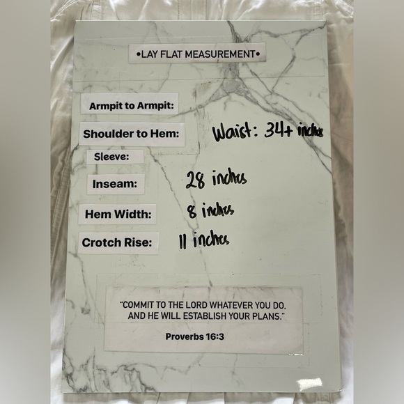 J.Jill White Pull on Pants Women size 14 Rolled Cuff - Picture 9 of 9